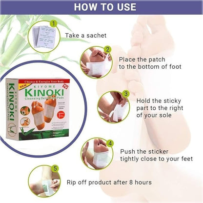 SKinoki Cleansing Detox Foot Patches